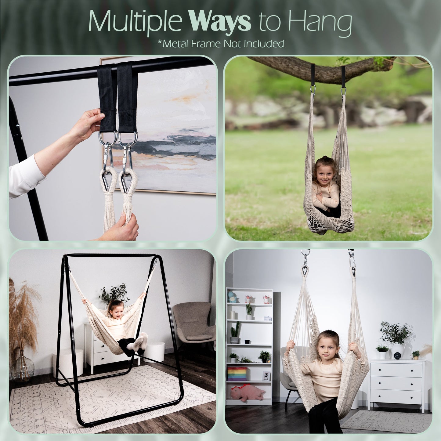 Therapist-Designed Sensory Swing — Cozy Calm for All Ages