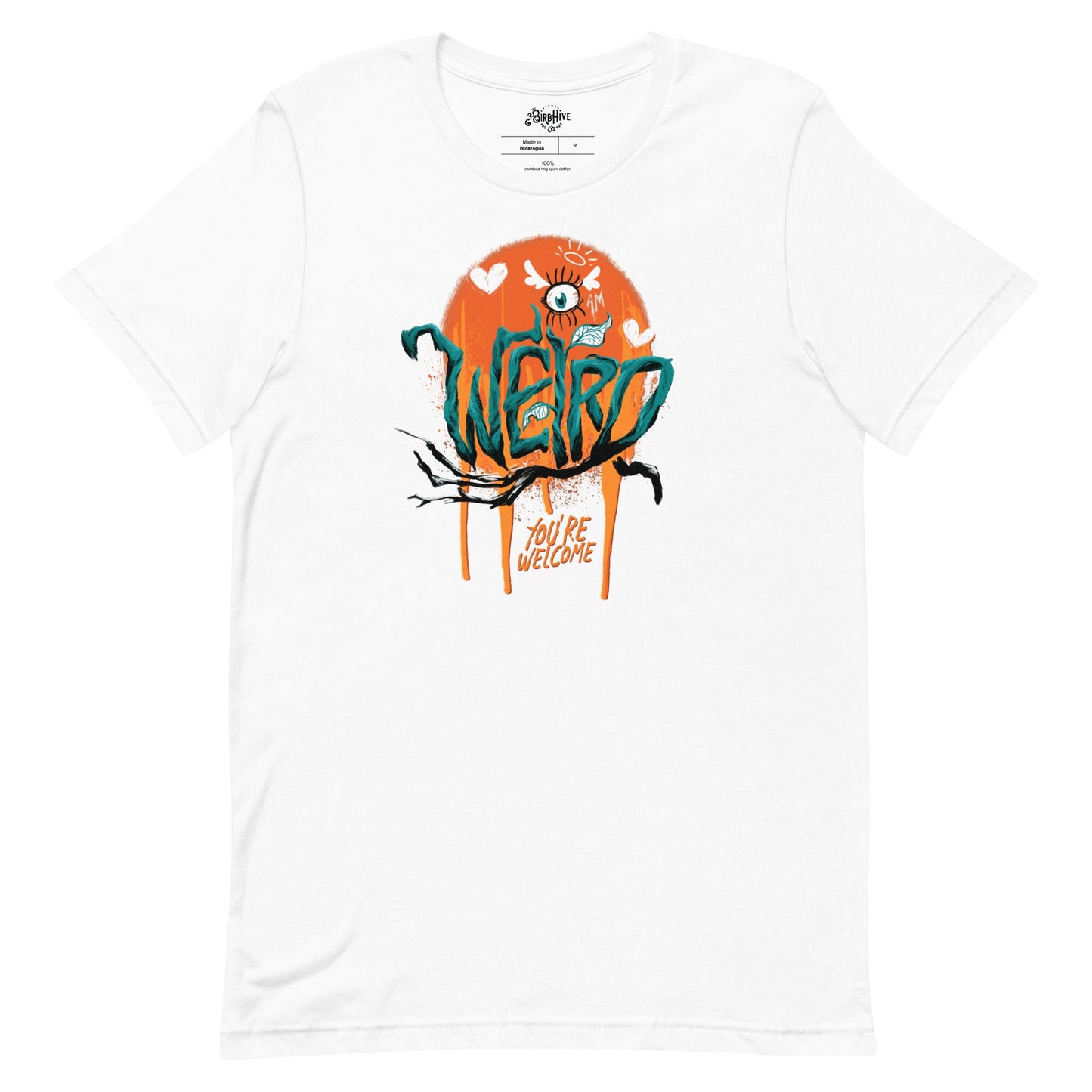 "I'm Weird, You're Welcome" Unisex fit t-shirt