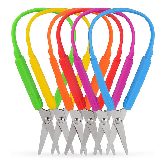 Mini Loop Scissors 5.5" (6 Pack)