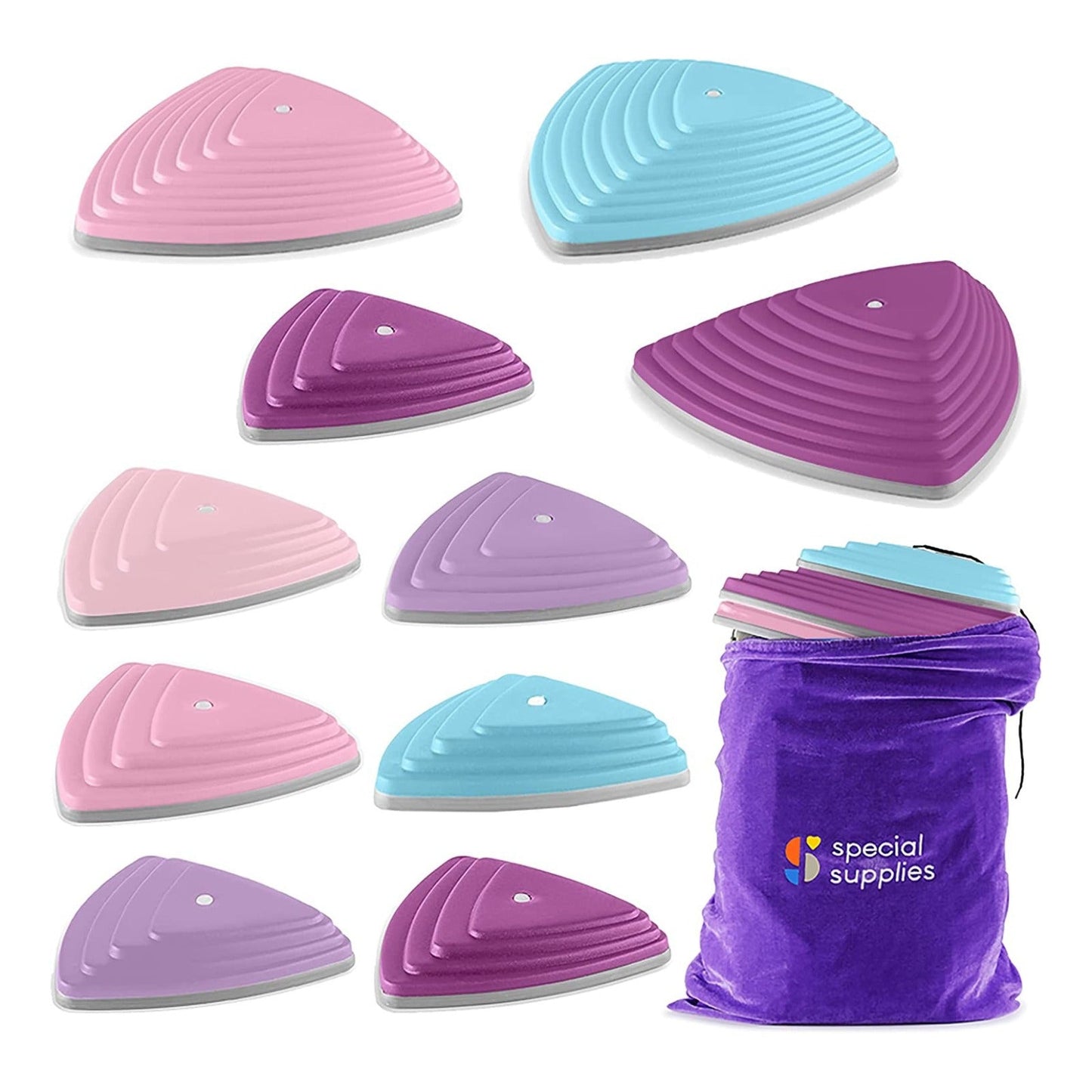 Stepping Stones (Unicorn Colors): 10 Piece Set