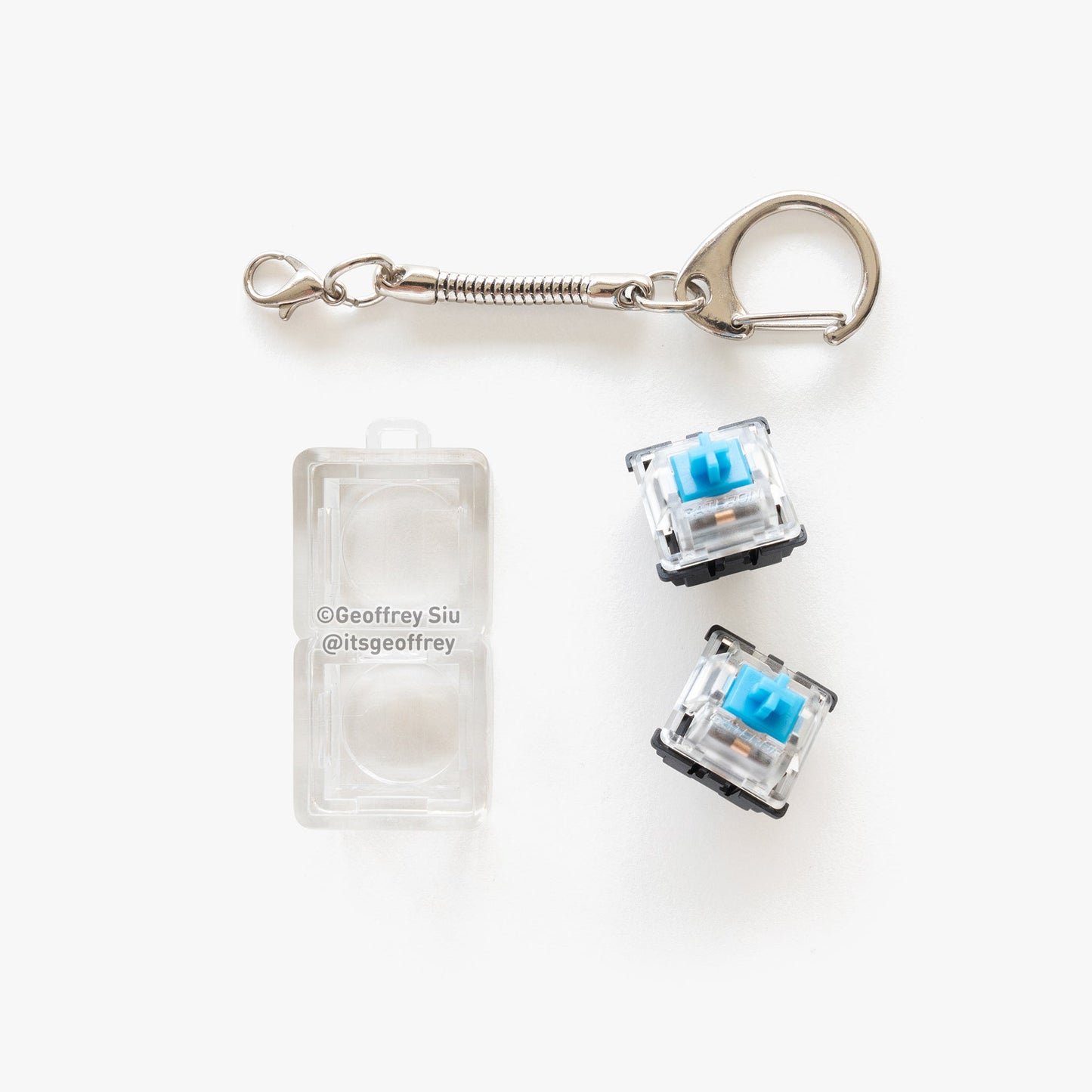 Clicky Keychain Housings + Switches (No Key Caps)
