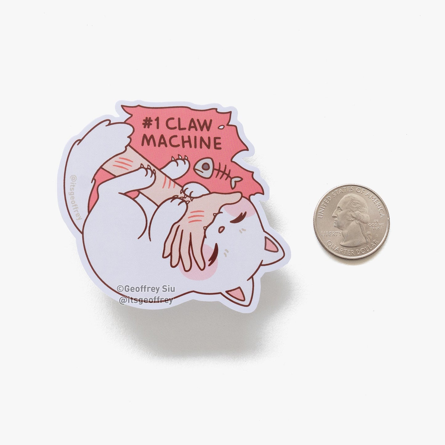 Claw Machine Sticker
