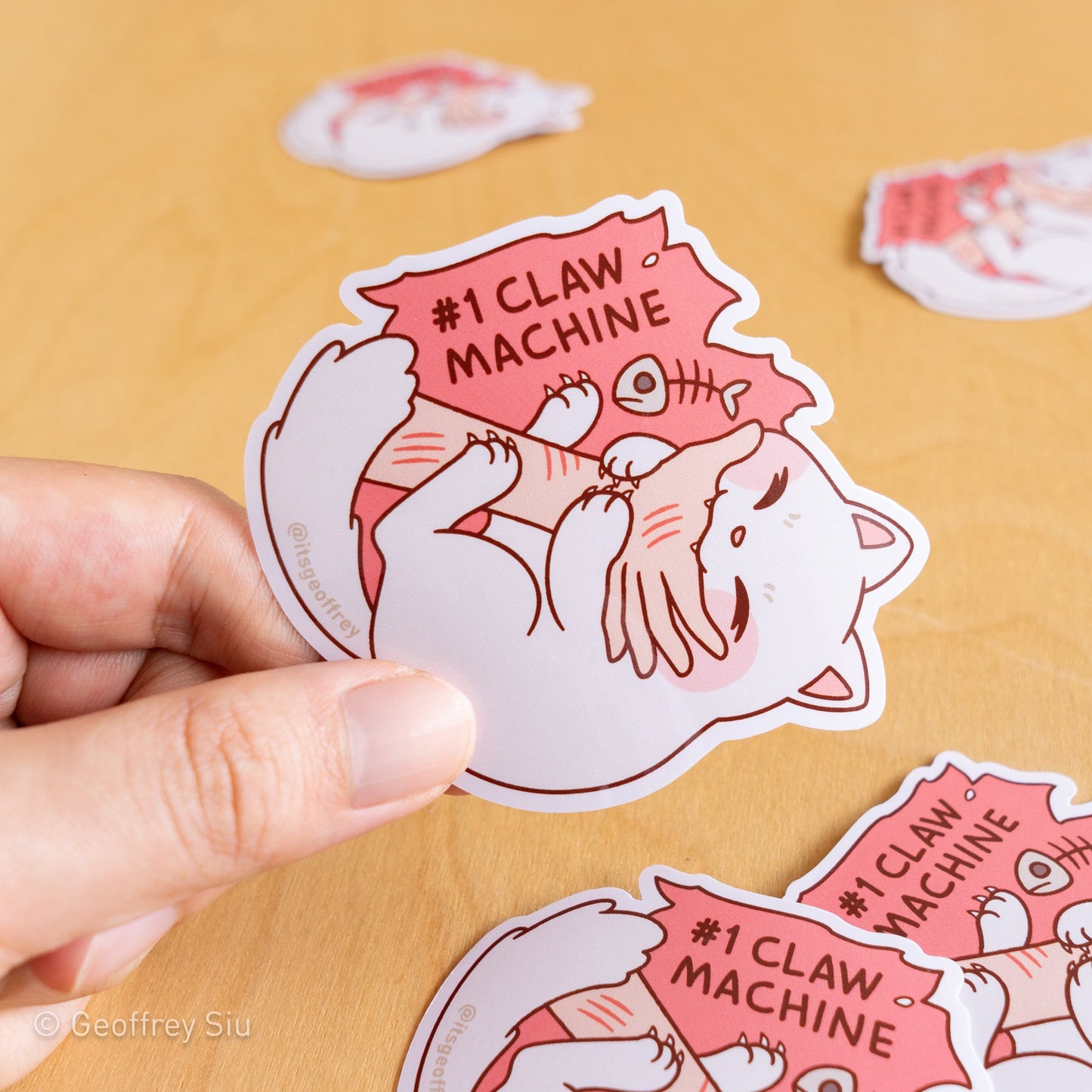 Claw Machine Sticker