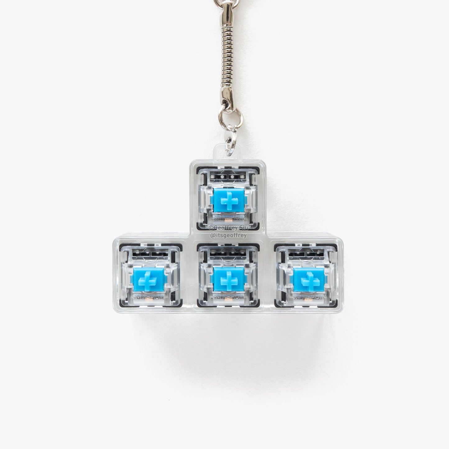 Clicky Keychain Housings + Switches (No Key Caps)