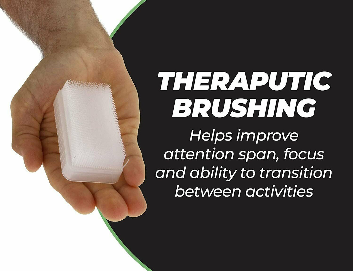 Wilbarger Therapy Brush, 6 Pack  Therapressure Brush for Occupational Therapy for Sensory Brushing Designed by Patricia Wilbarger  Use as Part of the Wilbarger Brushing Protocol