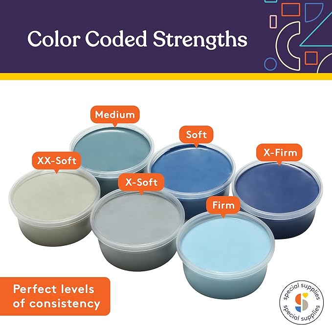 Therapy Putty (Ocean Colors): 6 Pack