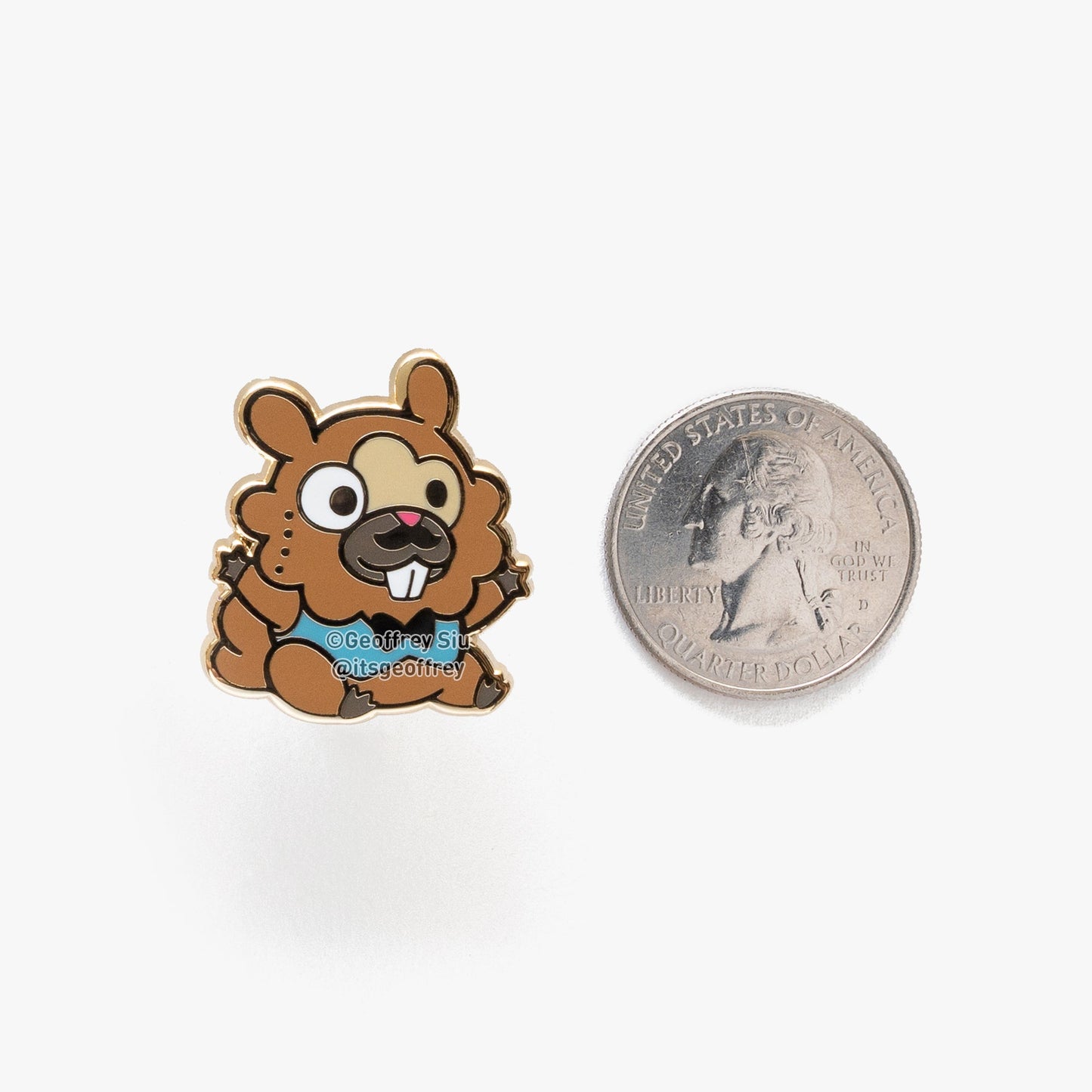 Gentlemon 4 Hard Enamel Pins