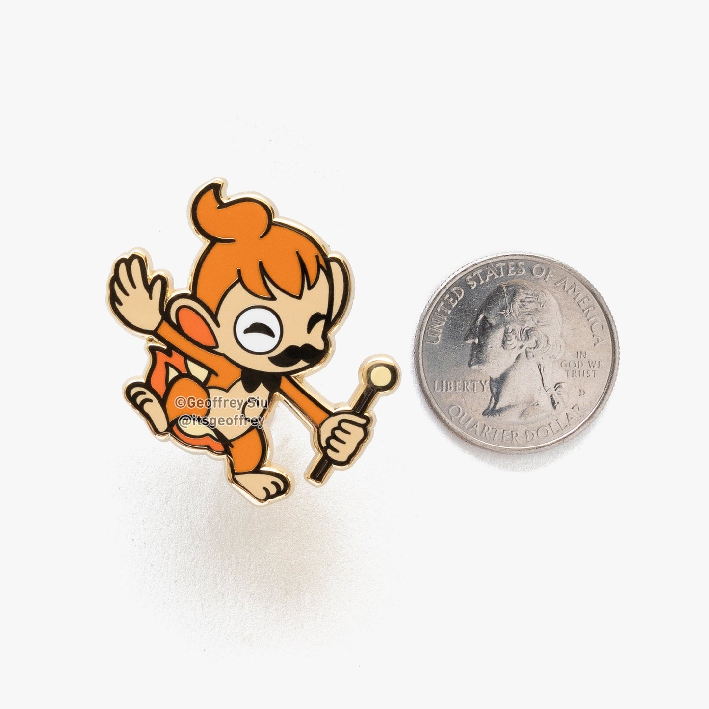 Gentlemon 4 Hard Enamel Pins