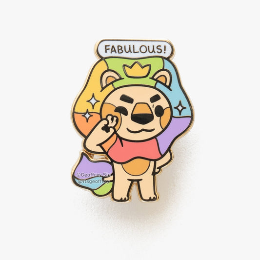 Fabulous Steve Hard Enamel Pin