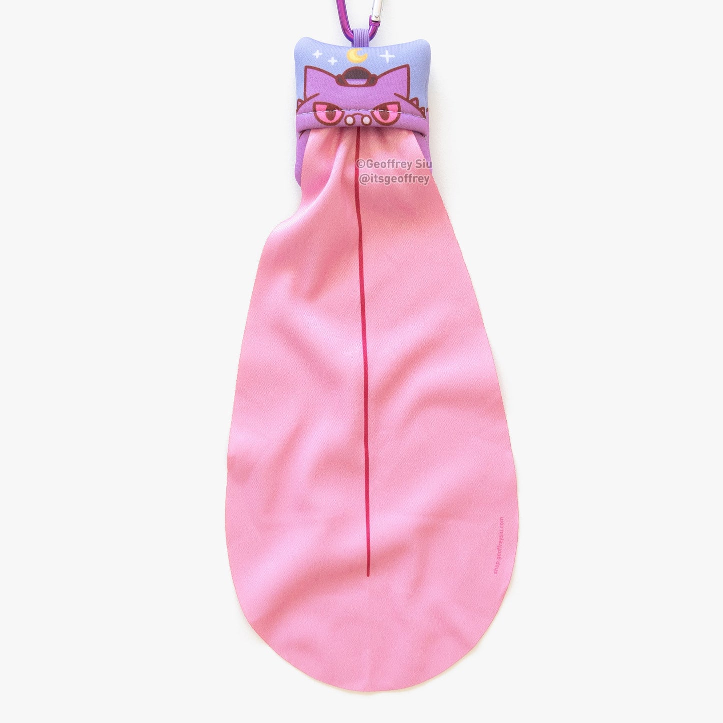 Gengarious Microfiber Cloth Keychain