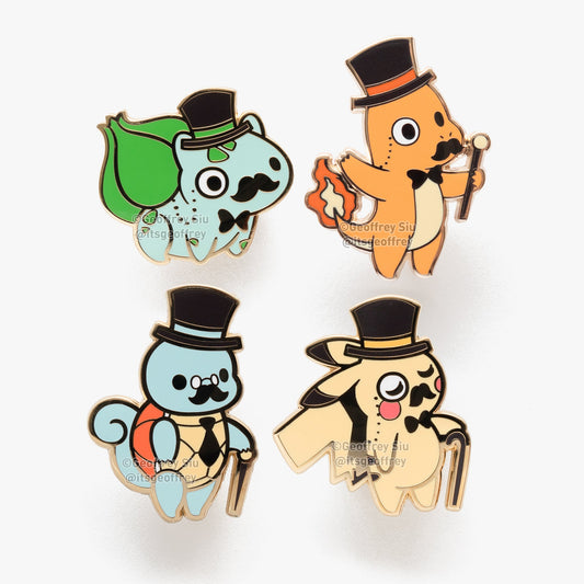Gentlemon 1 Hard Enamel Pins
