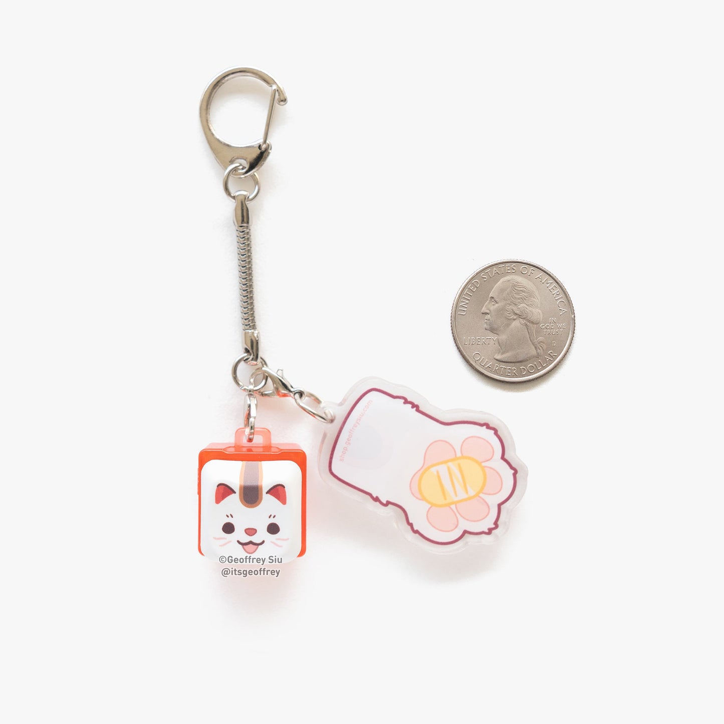 MAO Original Maneki Neko Clicky Keychain