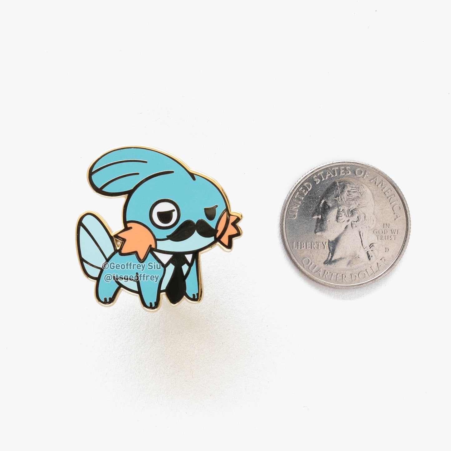 Gentlemon 3 Hard Enamel Pins