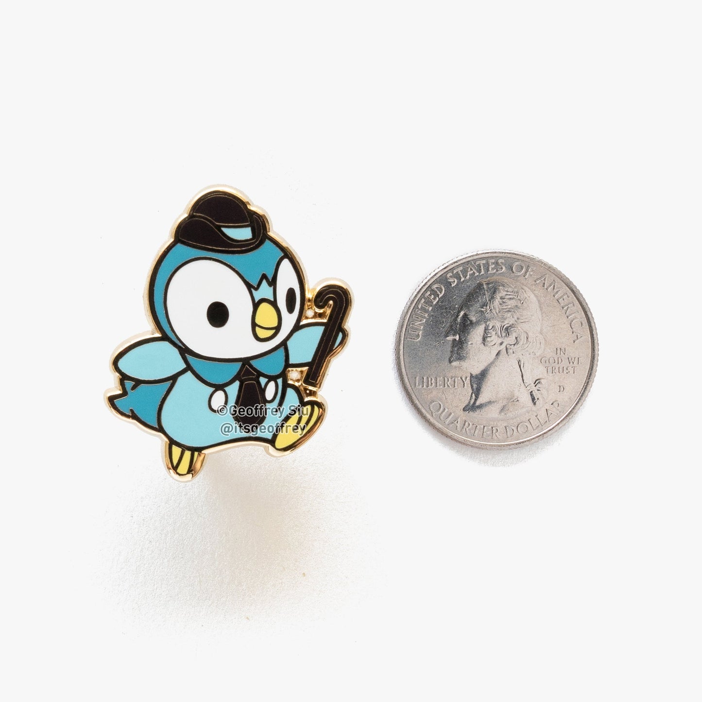 Gentlemon 4 Hard Enamel Pins