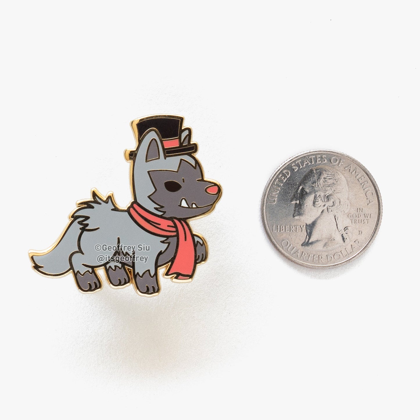 Gentlemon 3 Hard Enamel Pins