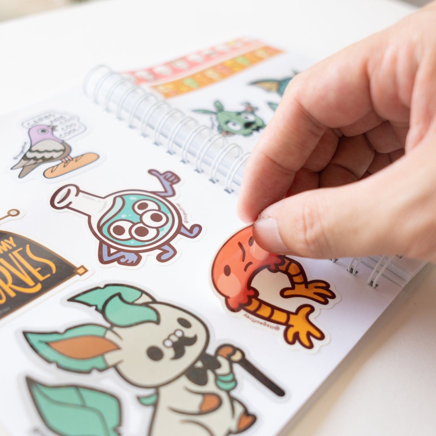 MD Deep Sea Reusable Sticker Book