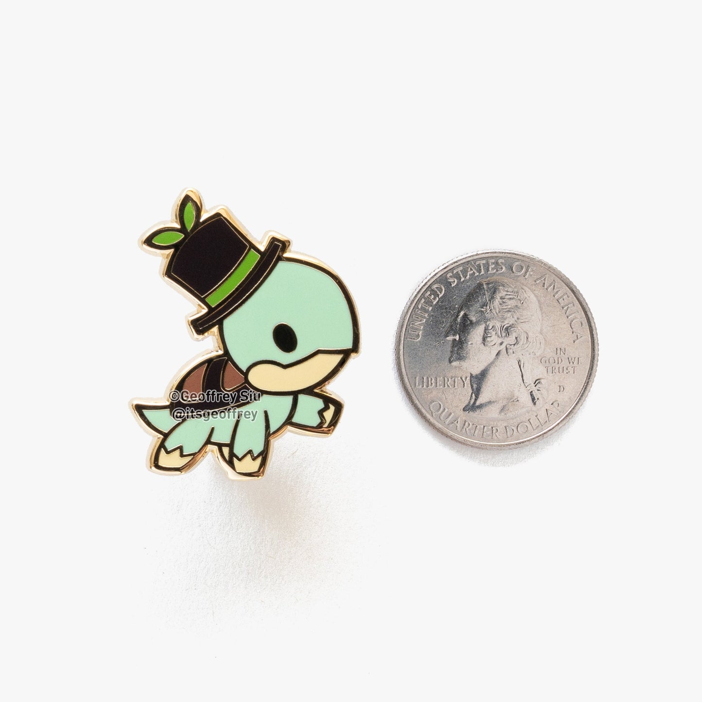 Gentlemon 4 Hard Enamel Pins