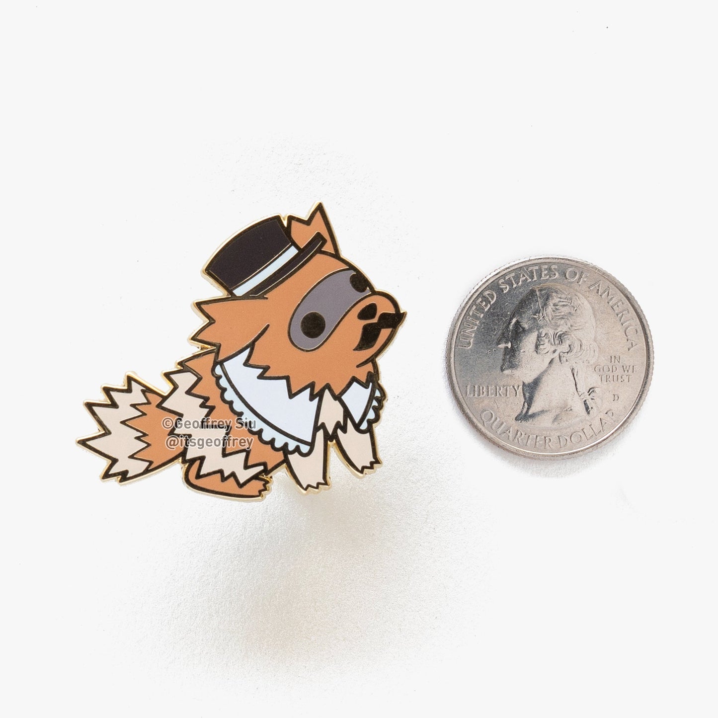 Gentlemon 3 Hard Enamel Pins