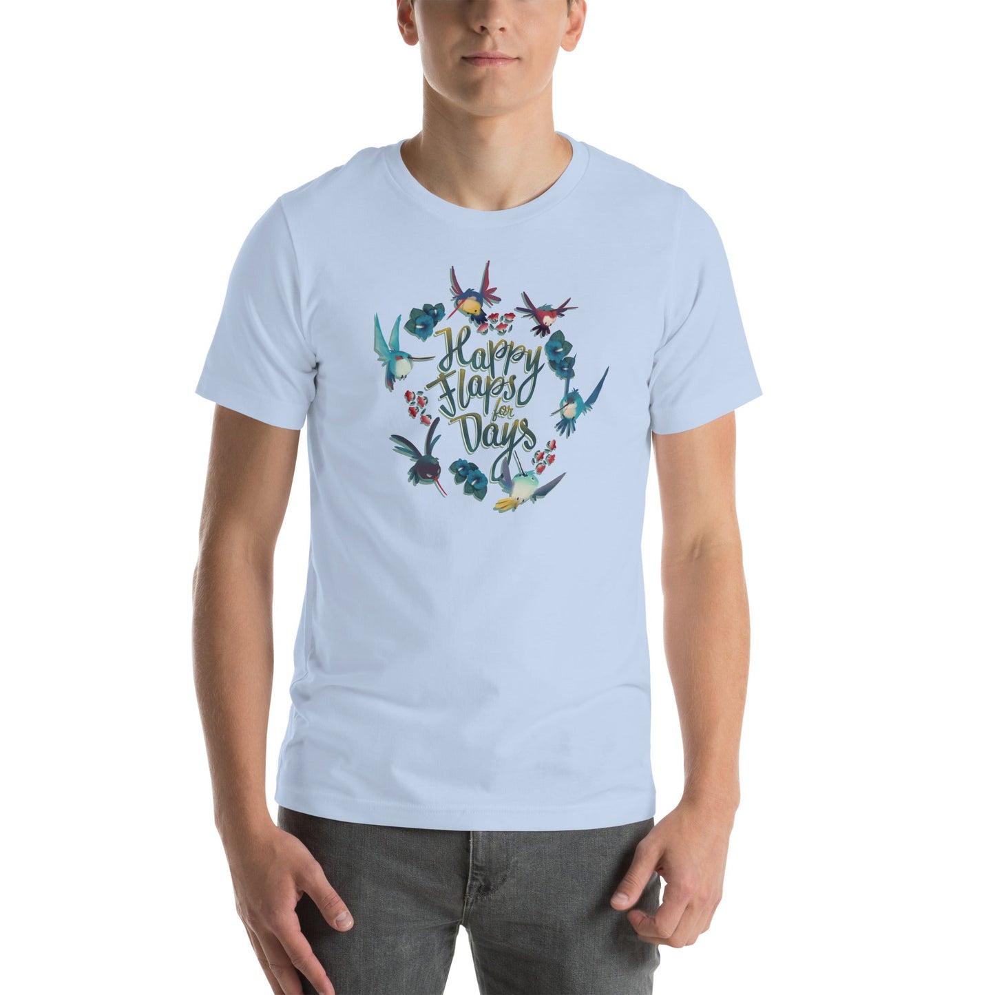 Happy Flaps for Days Unisex Fit Tee