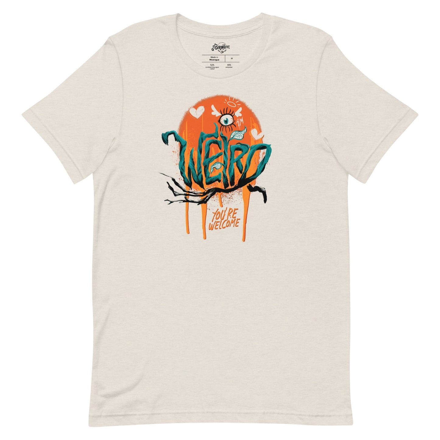 "I'm Weird, You're Welcome" Unisex fit t-shirt