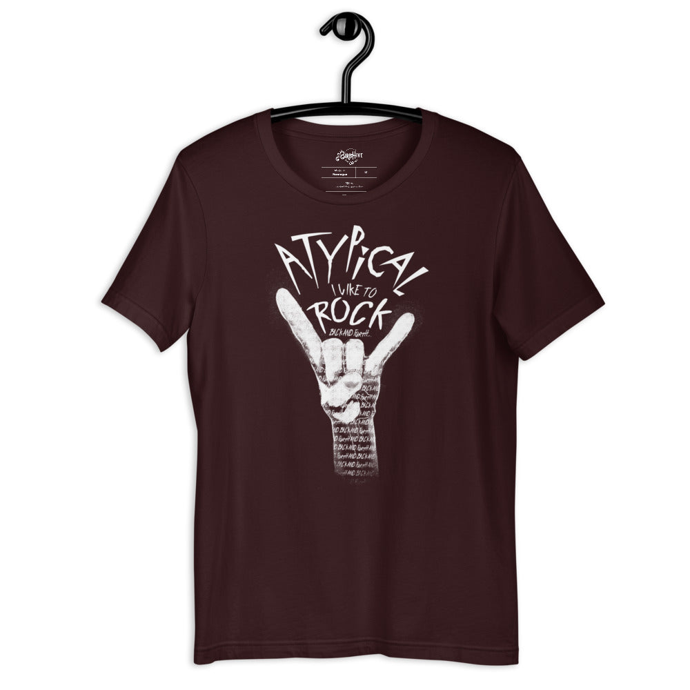 Atypical: I Like to Rock (Back and Forth) Short-Sleeve Unisex Fit Tee