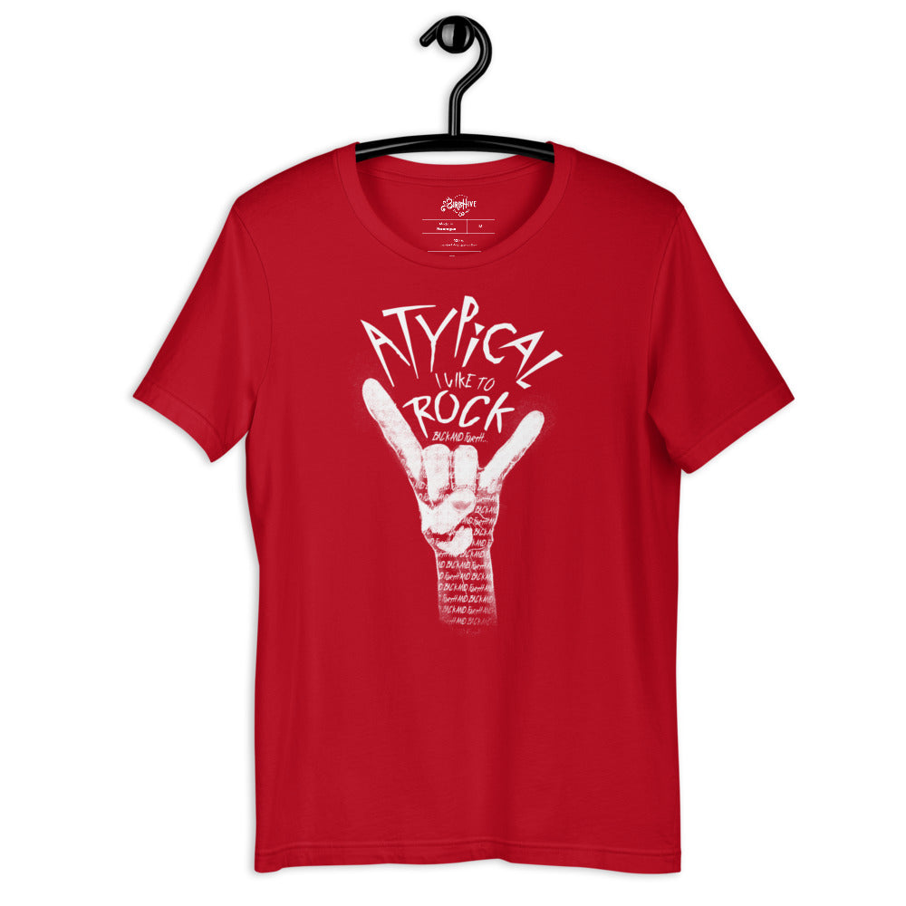 Atypical: I Like to Rock (Back and Forth) Short-Sleeve Unisex Fit Tee