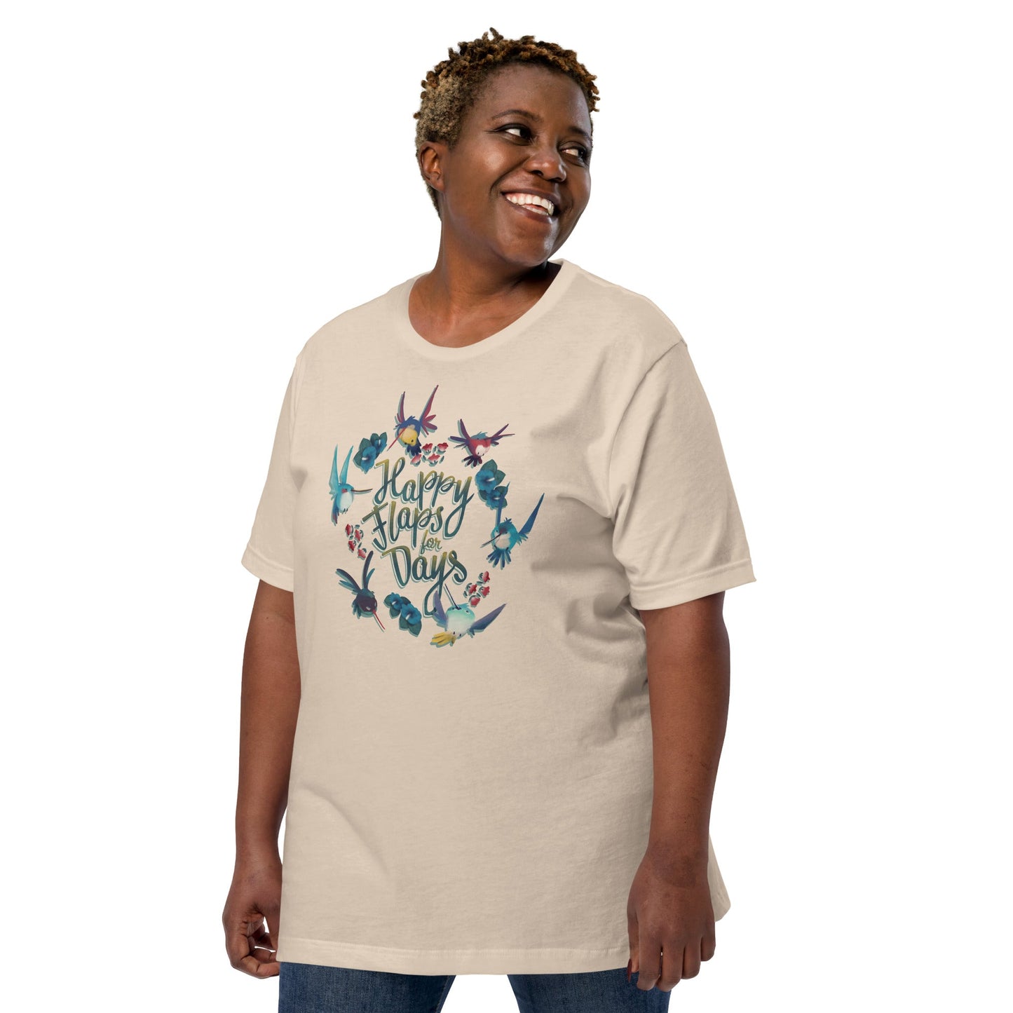 Happy Flaps for Days Unisex Fit Tee