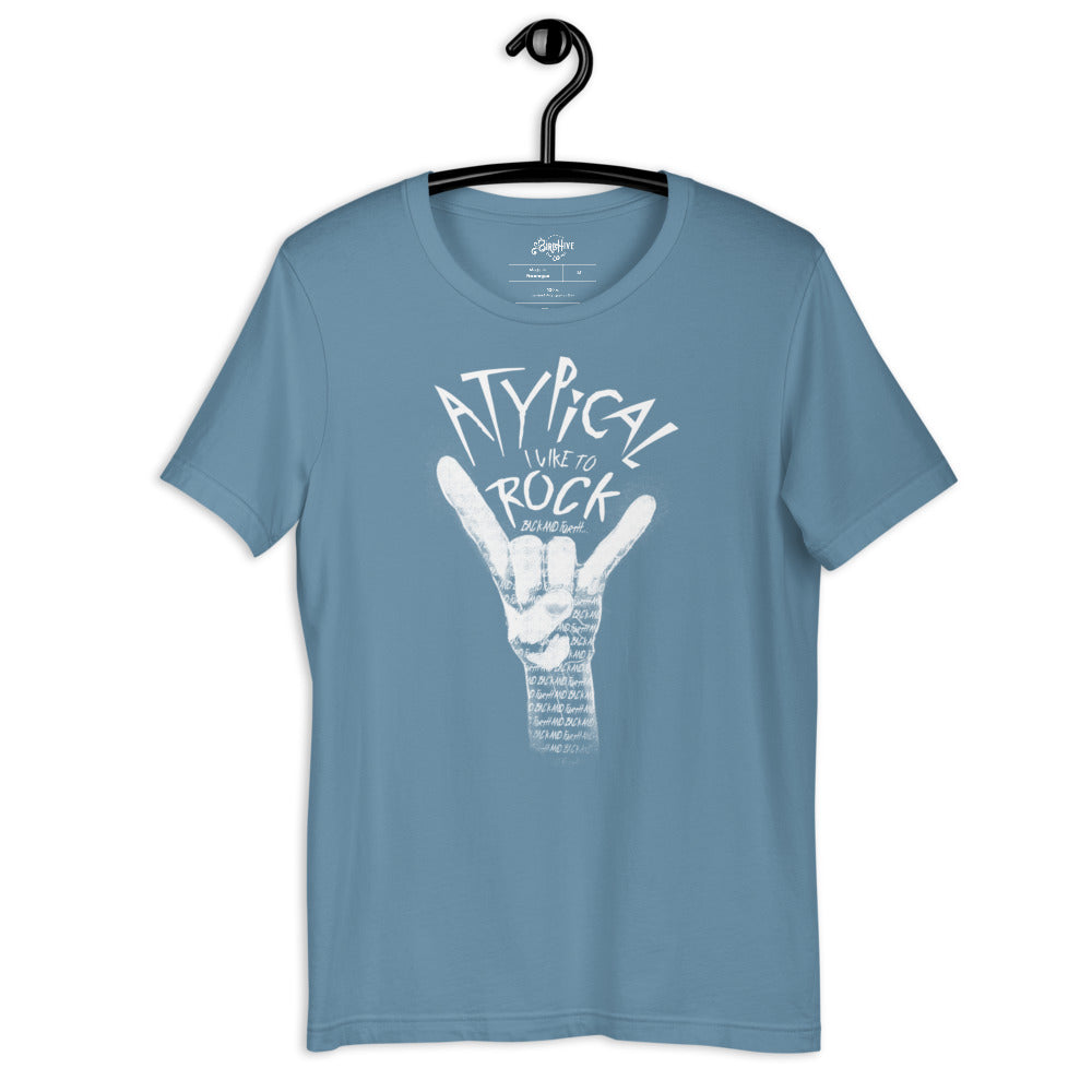 Atypical: I Like to Rock (Back and Forth) Short-Sleeve Unisex Fit Tee