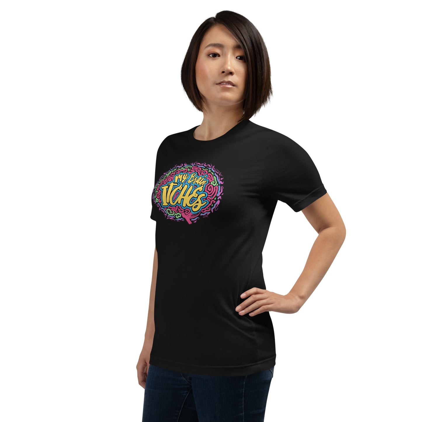 "My Brain Itches" Unisex t-shirt