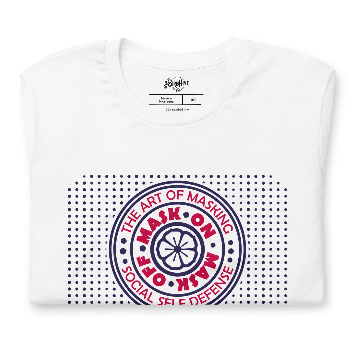 “Mask ON Mask OFF” Unisex t-shirt