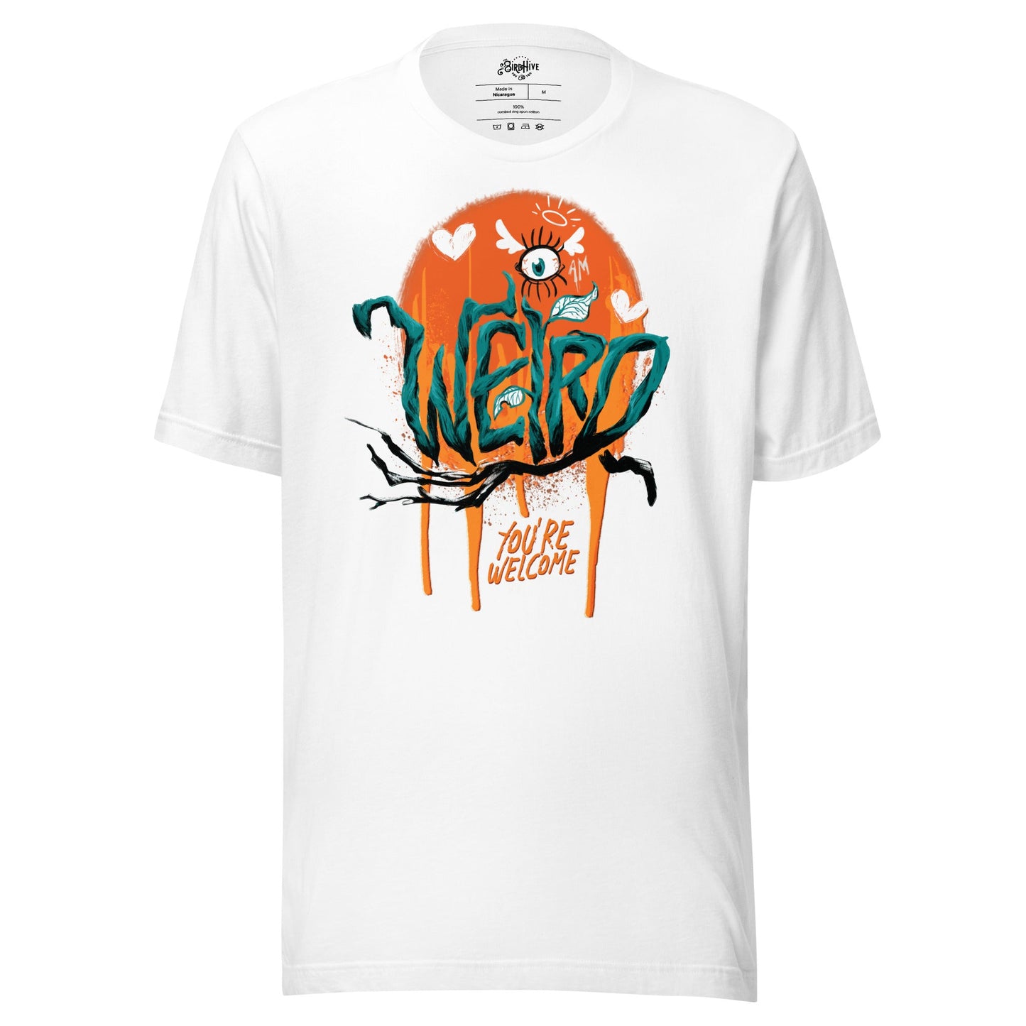 "I'm Weird, You're Welcome" Unisex fit t-shirt