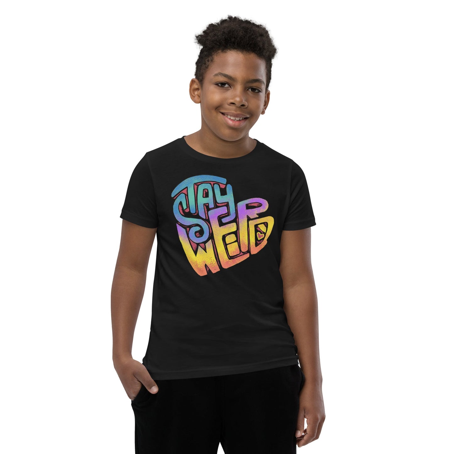 Youth: "Stay Weird" Short Sleeve T-Shirt