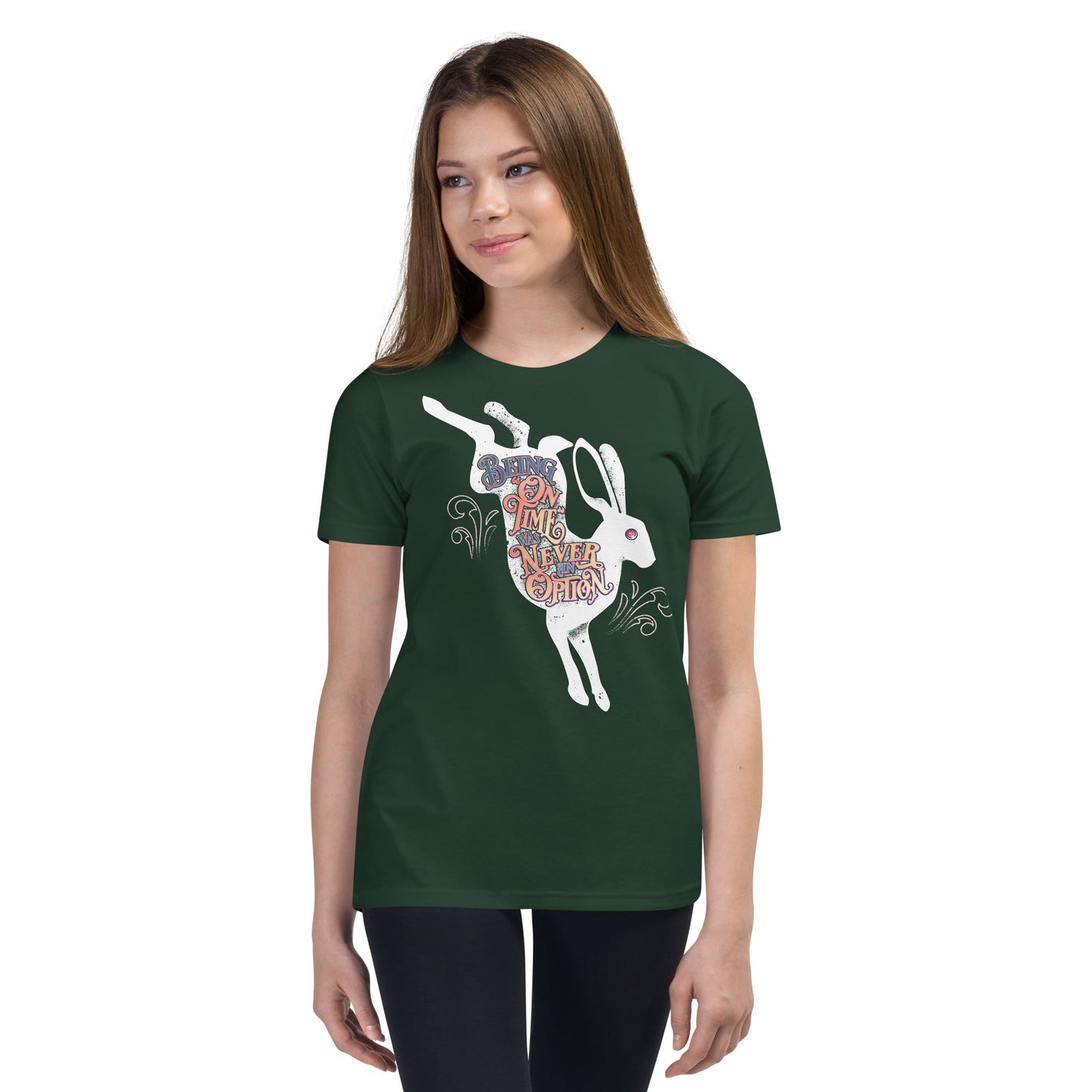 Youth: "Being 'On Time' Was Never an Option"  Short Sleeve T-Shirt