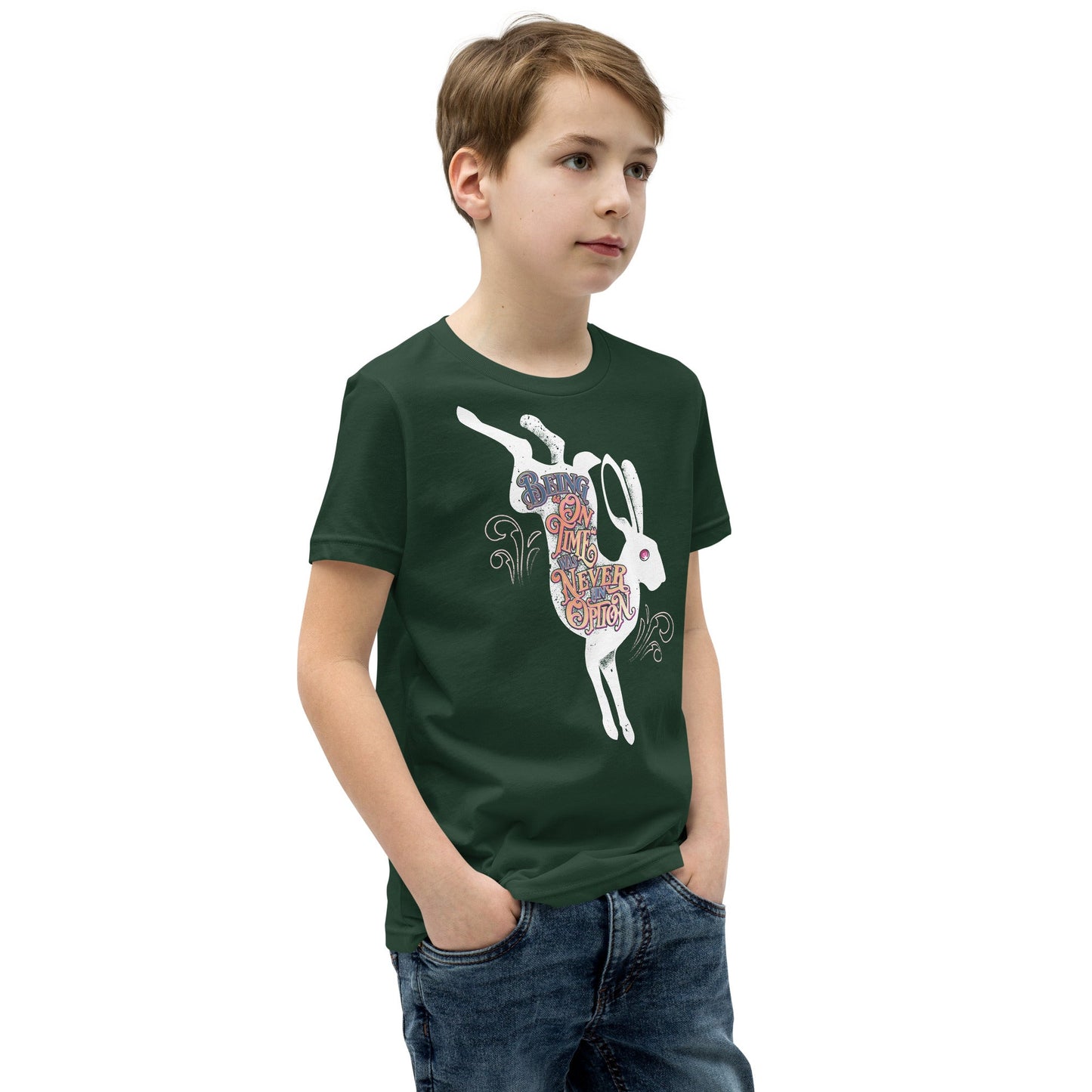 Youth: "Being 'On Time' Was Never an Option"  Short Sleeve T-Shirt