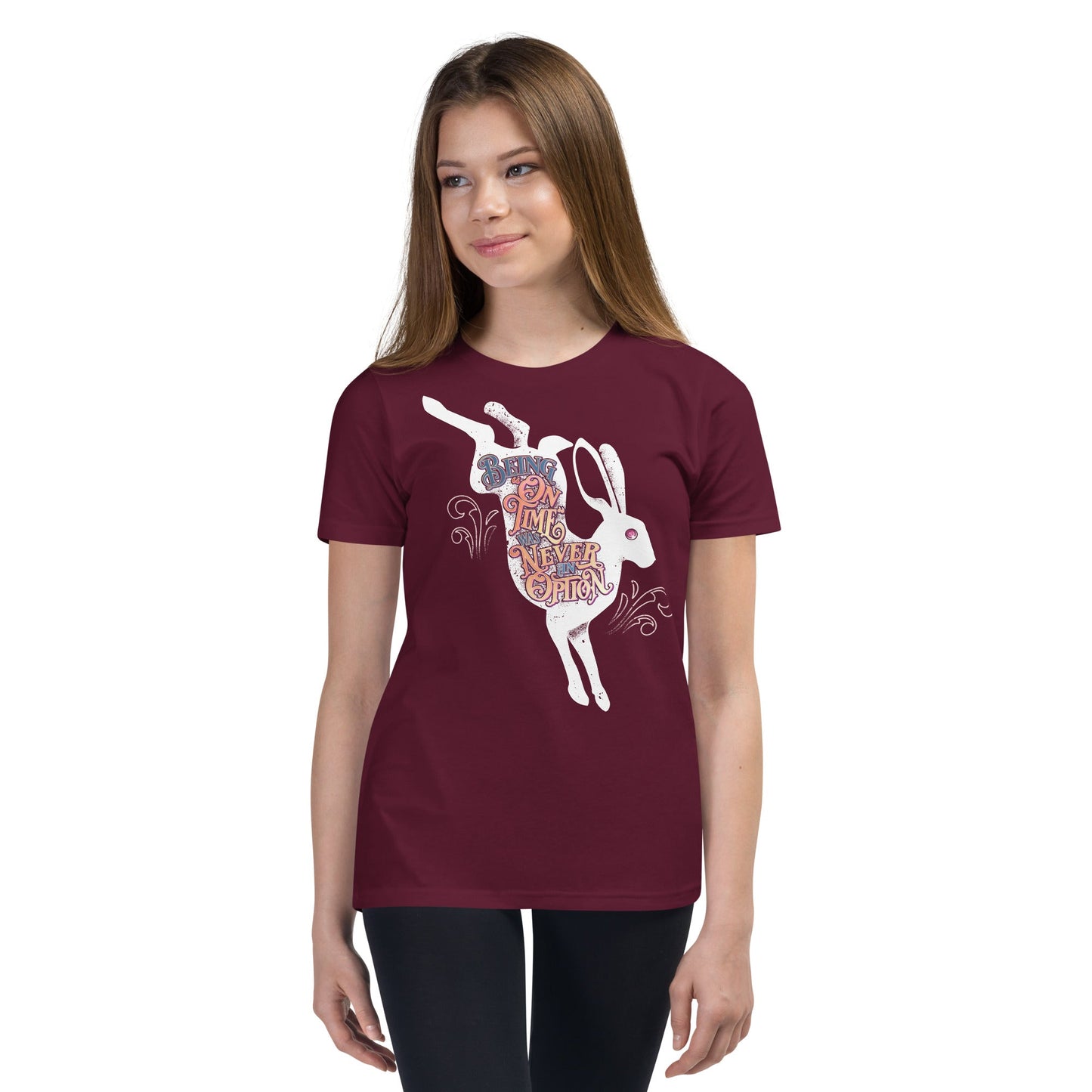 Youth: "Being 'On Time' Was Never an Option"  Short Sleeve T-Shirt